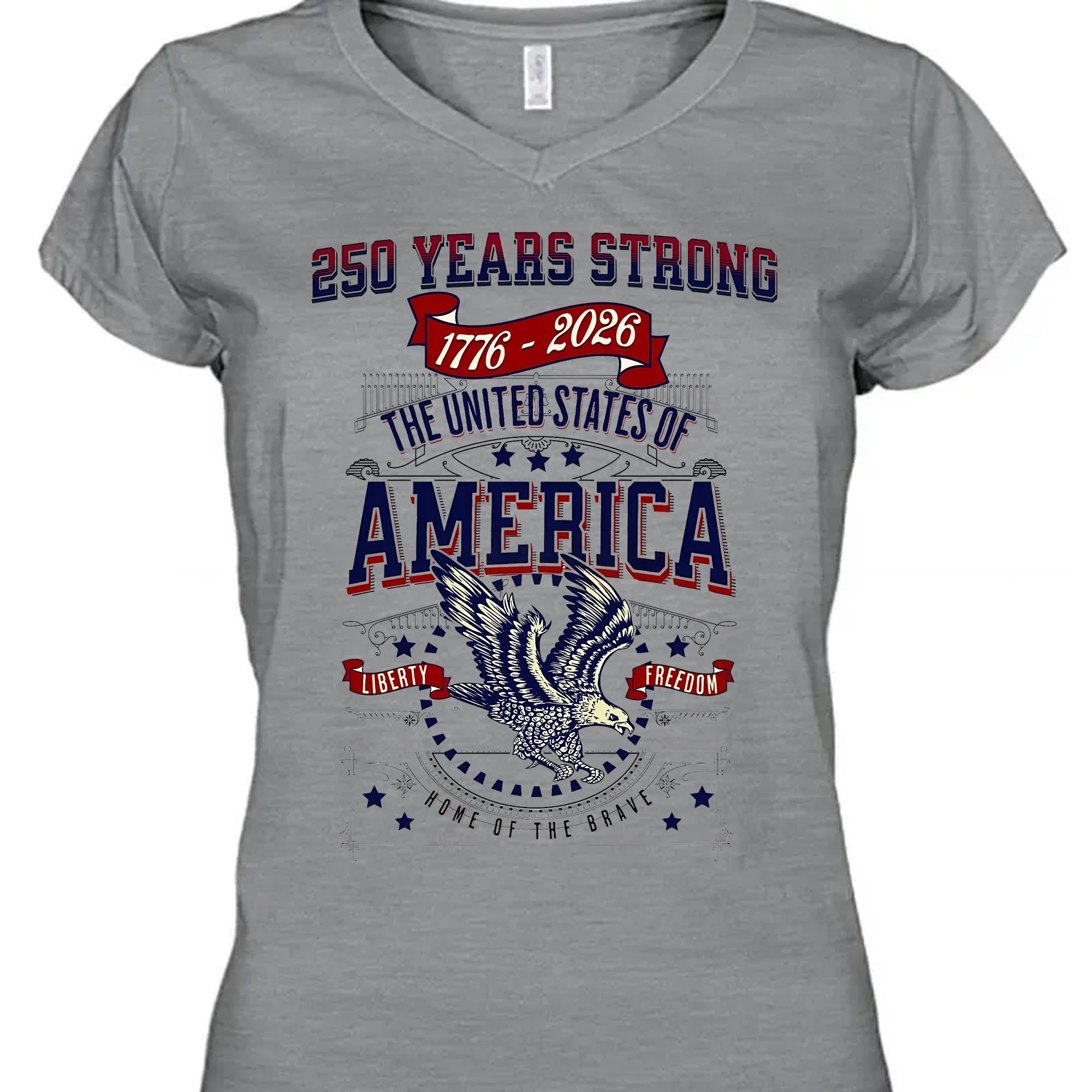 250 Years Strong USA Shirt | Happy 250th Birthday USA Shirt | America 250th Anniversary Tee | Independence Day T-Shirt 682535