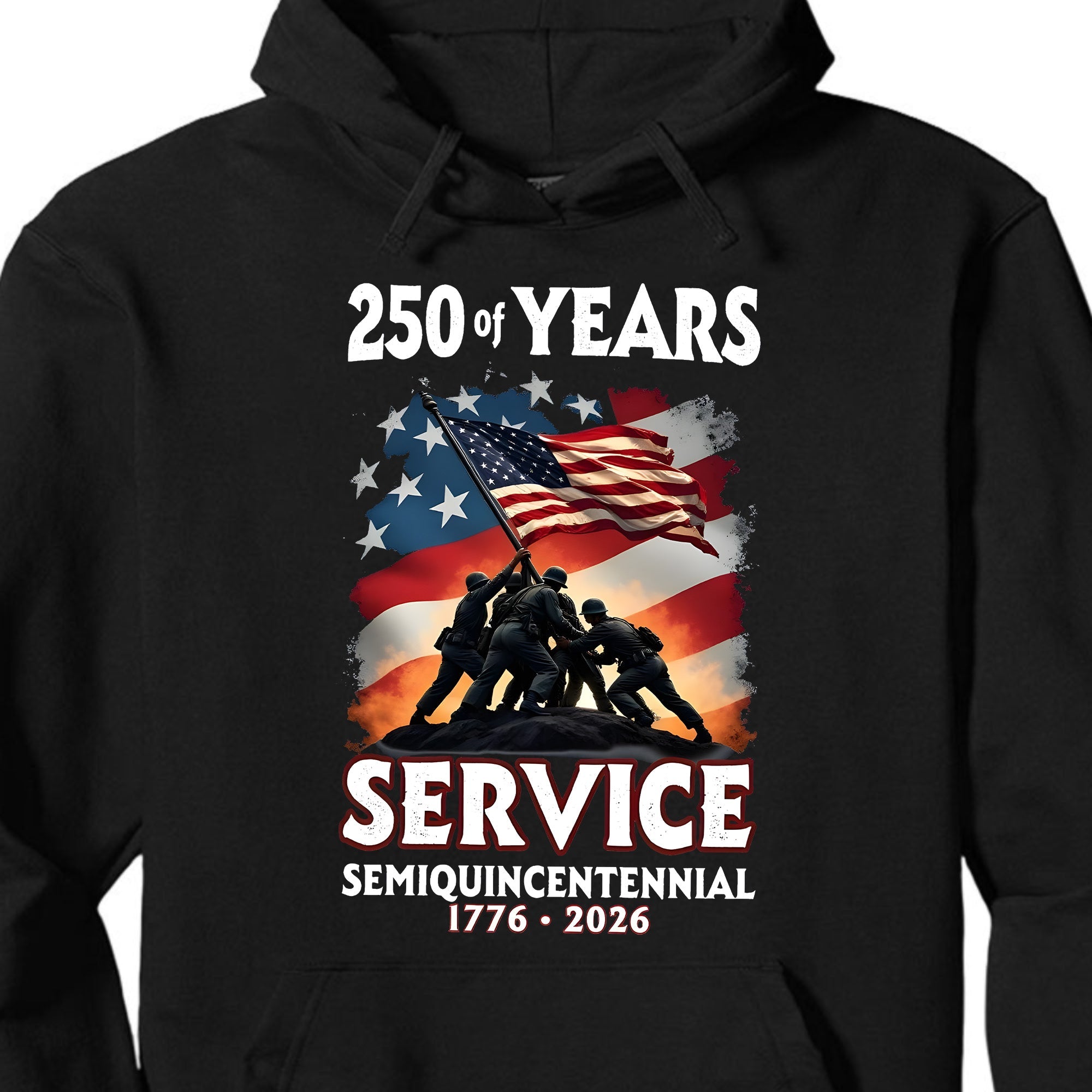 250 Years Of Service Semiquincentennial Shirt | Happy 250th Birthday USA | Patriotic 4th Of July Tee | America 250th Anniversary 682491