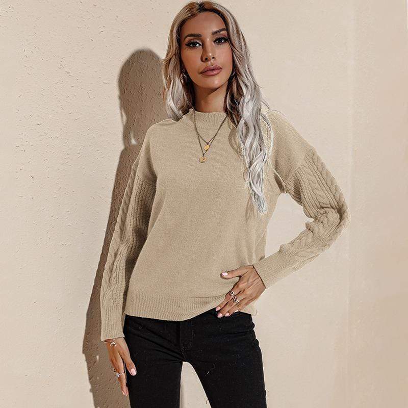 Solid Lux Long Sleeve Sweater