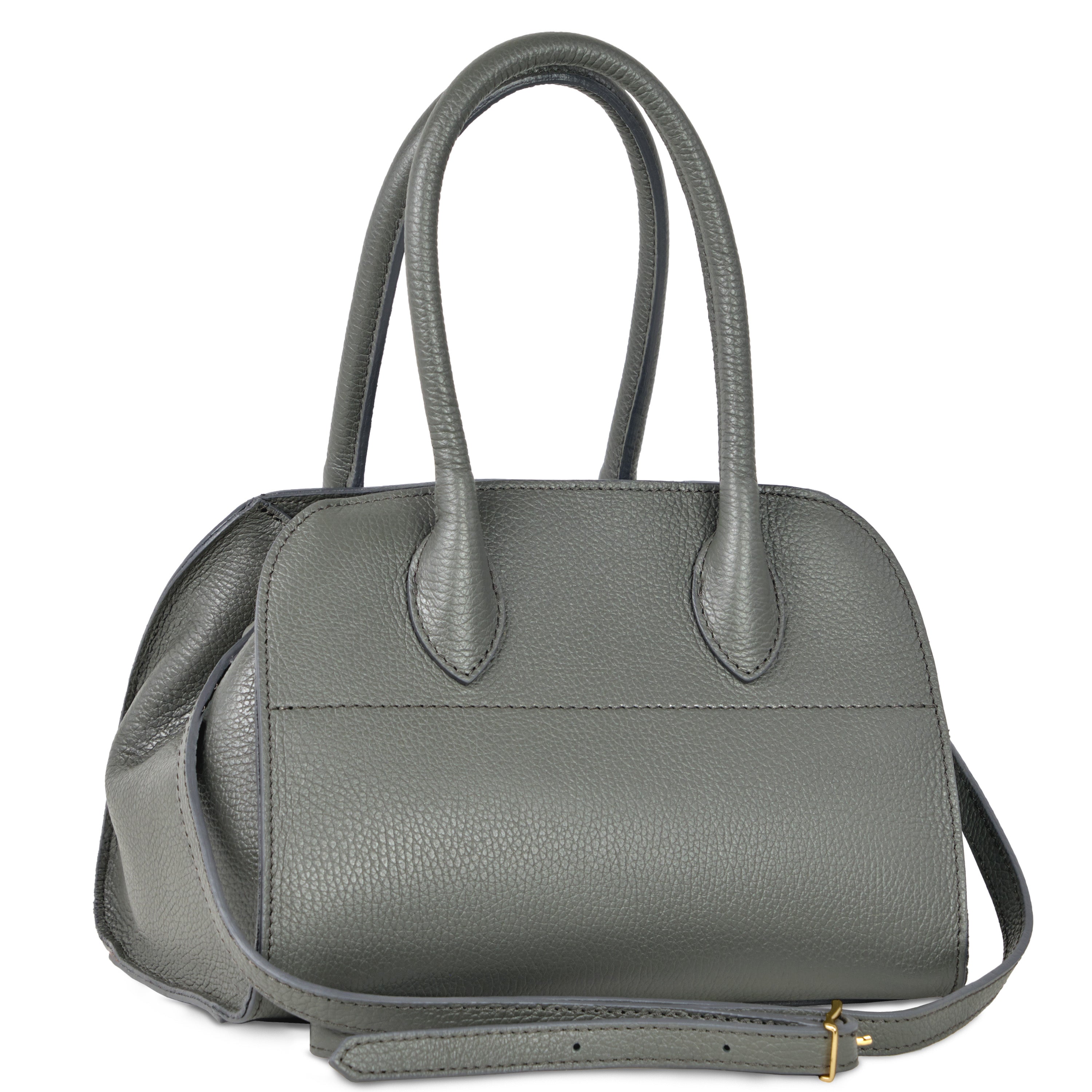 Italian Genuine Calf Leather Top-Handle Bag 302811