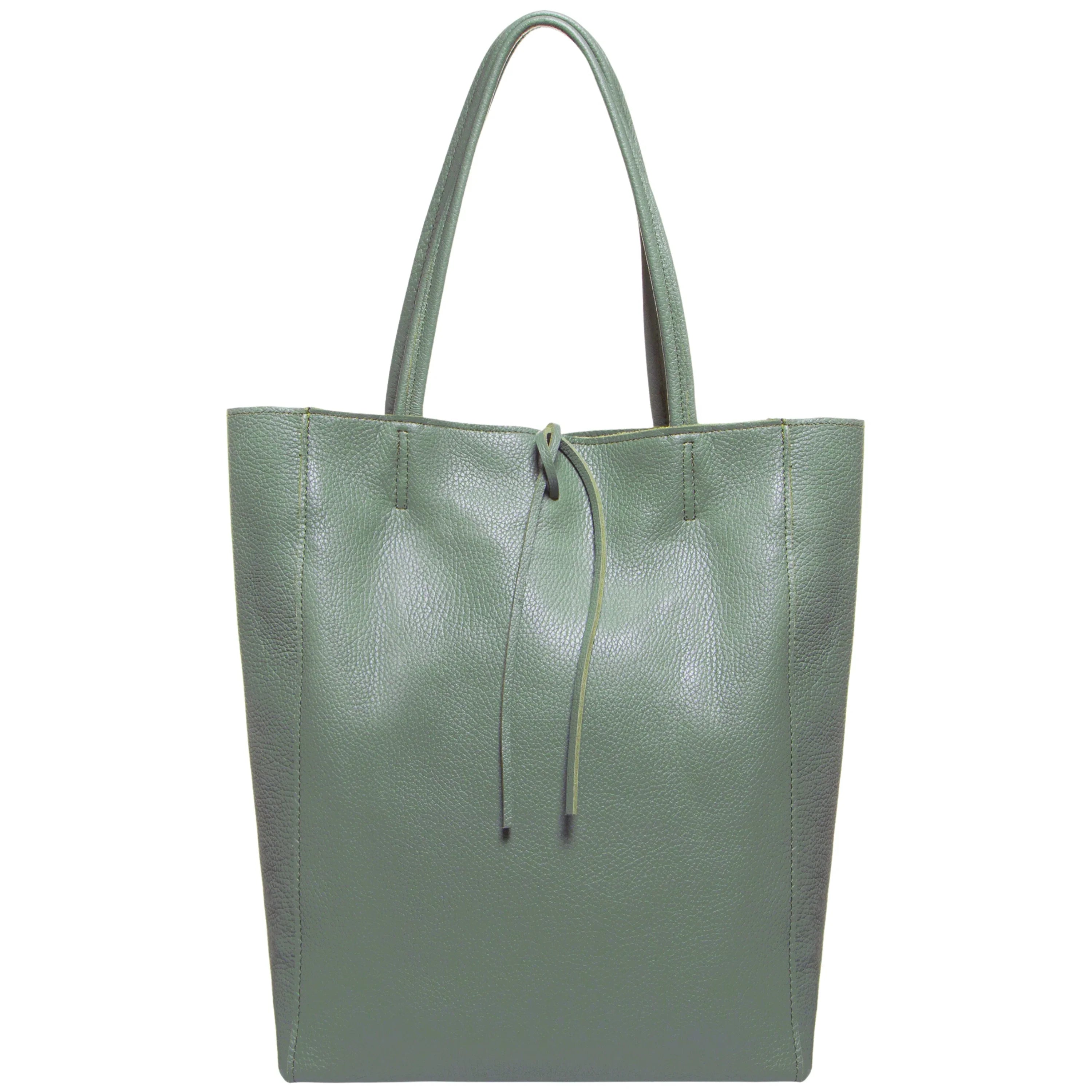 Italian Genuine Calf Leather Tote Bag 201718