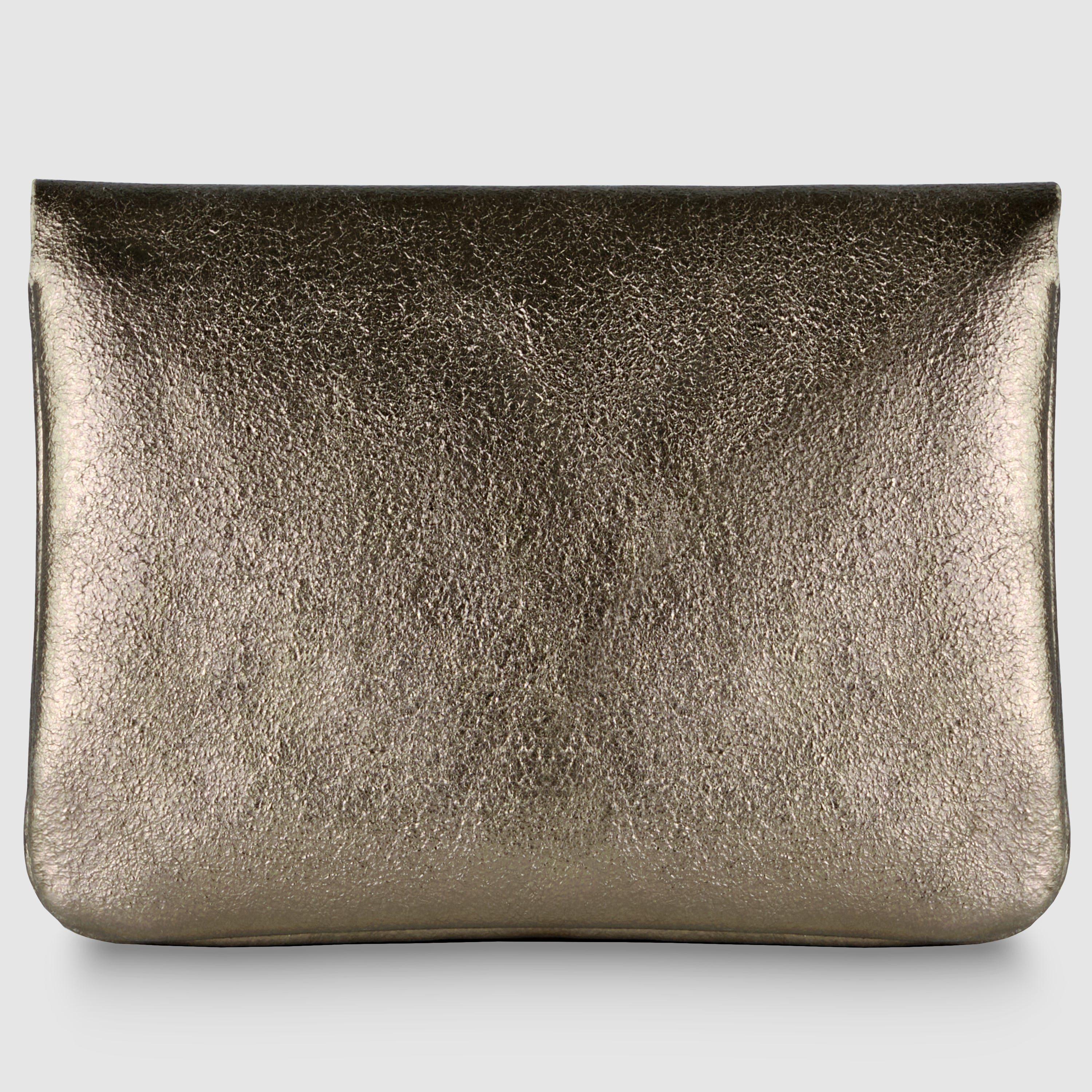 Italian Genuine Metallic Suede Wallet 000350